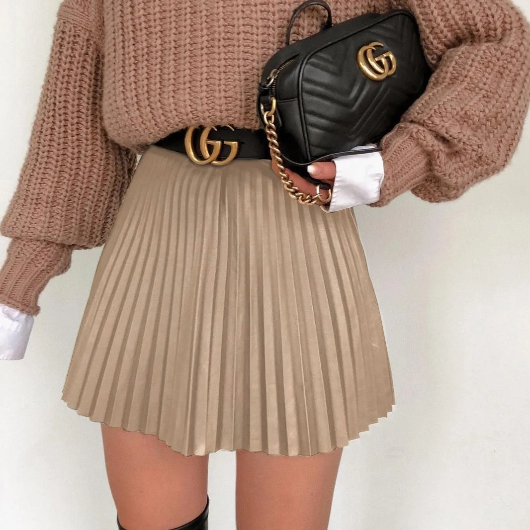 Chic Pleated Skirt