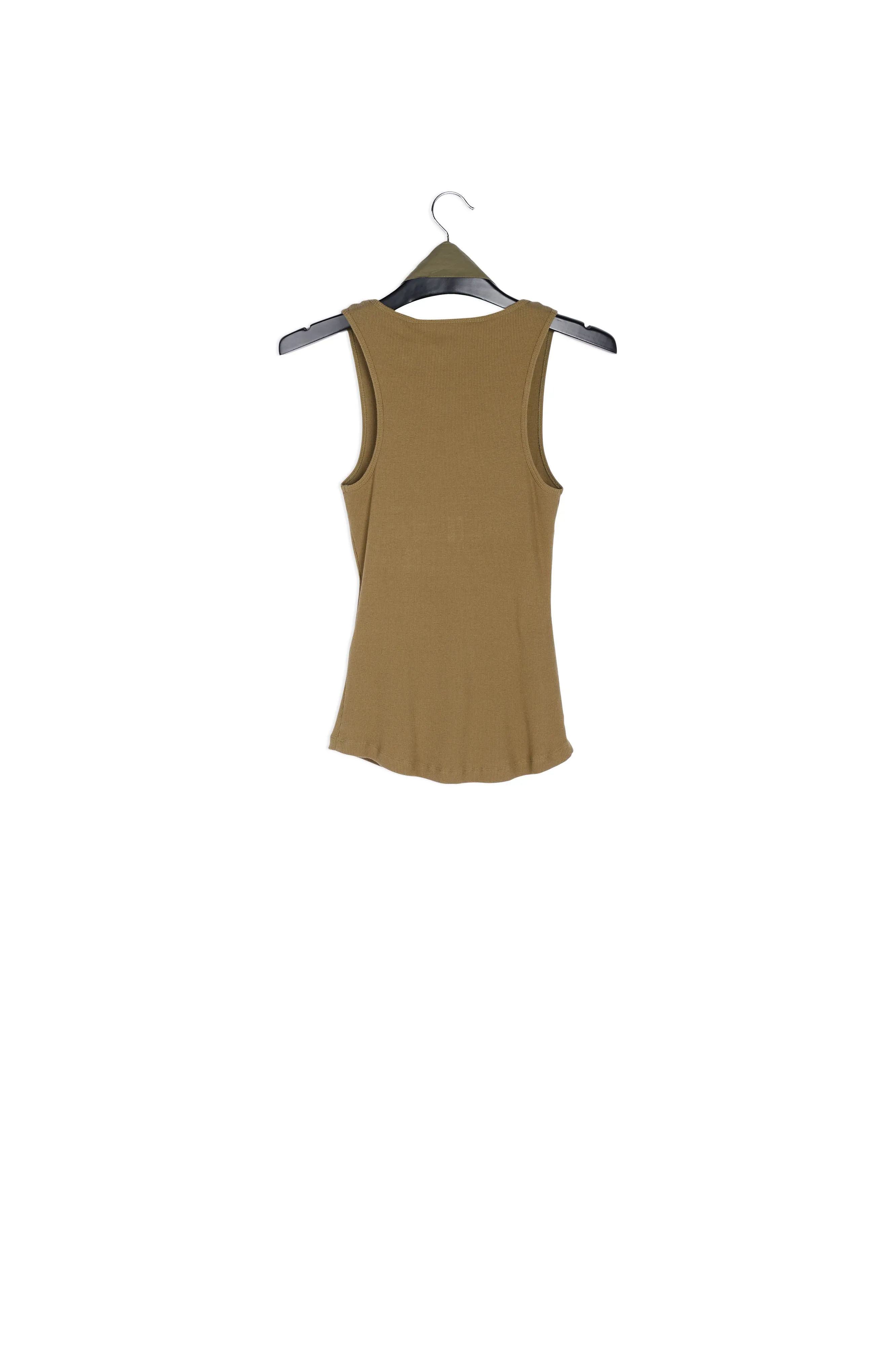 Khaki tank top with bows