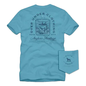 S/S Trout on the Rocks T-Shirt Beachwash
